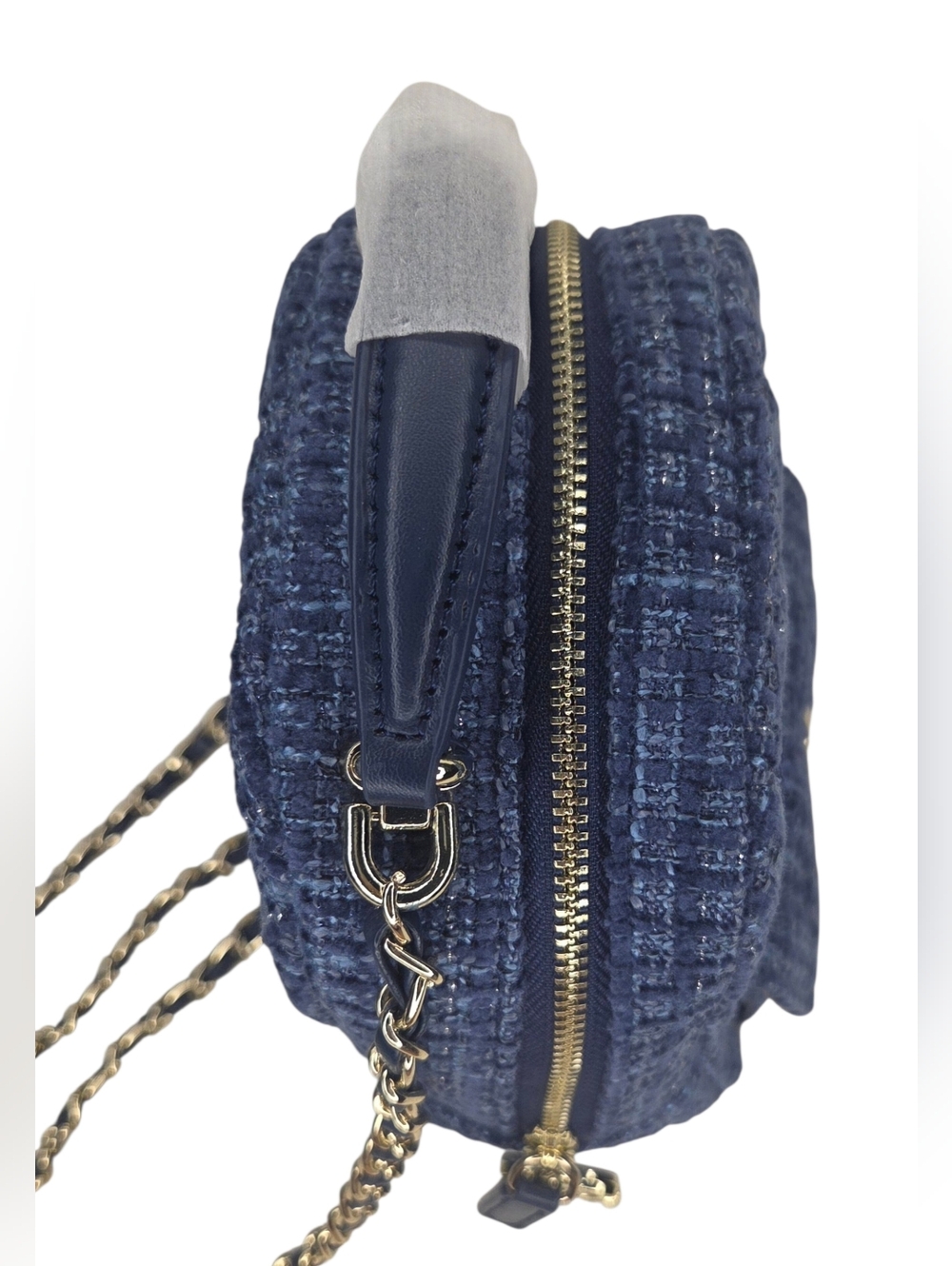 Chanel Blue Tweed Mini Backpack with Box - GWP - Picture 4 of 11